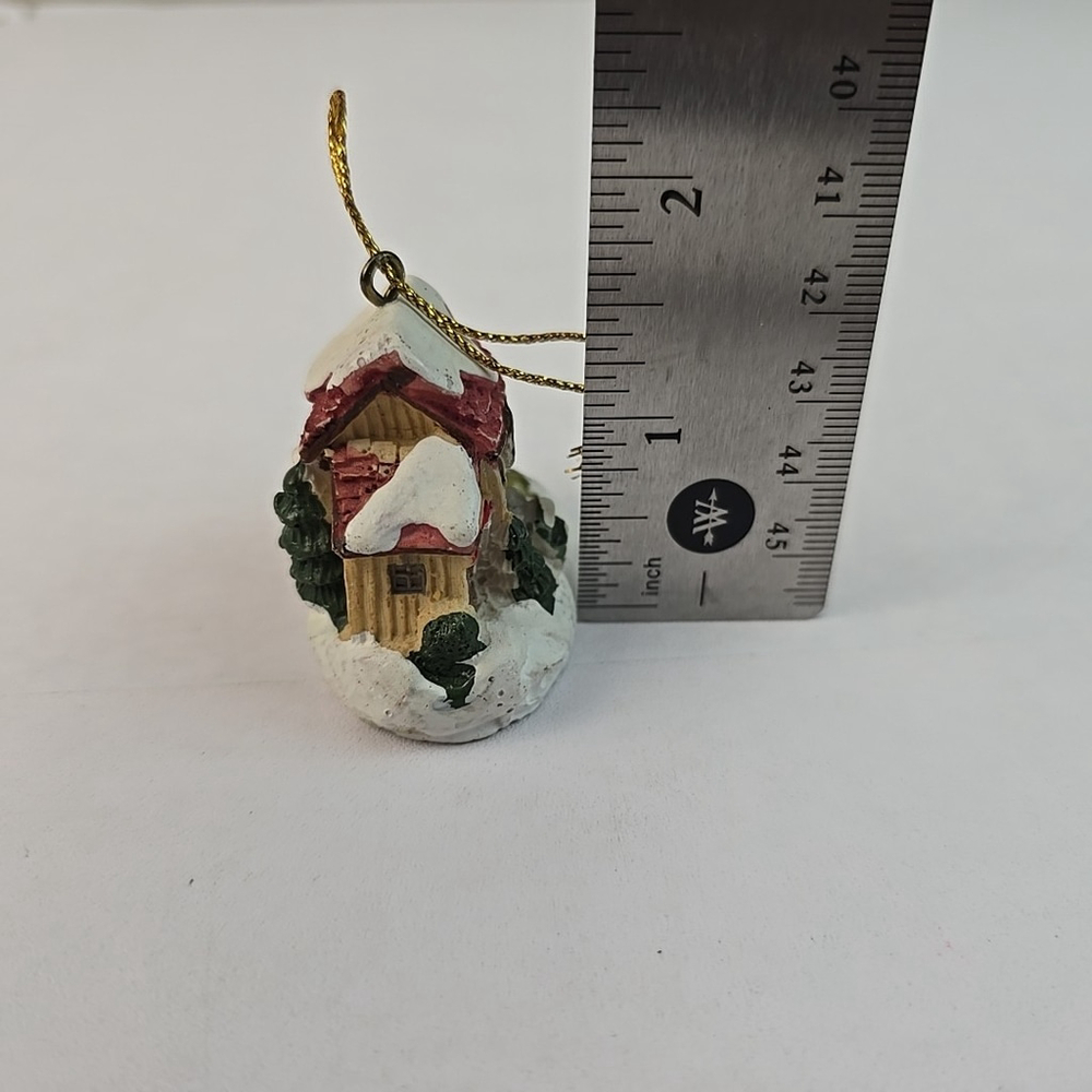 Vintage Kurt Alder Mini Santa's World Snow Cottage House Christmas Tree Ornament - Picture 12 of 12